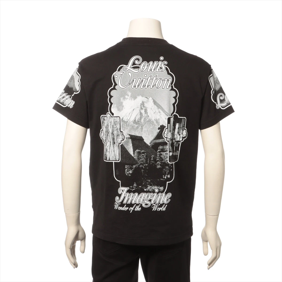LOUIS VUITTON ブラウン Tシャツ XS ヴィトン モノグラム 23SS コットン Tシャツ XS レディース
