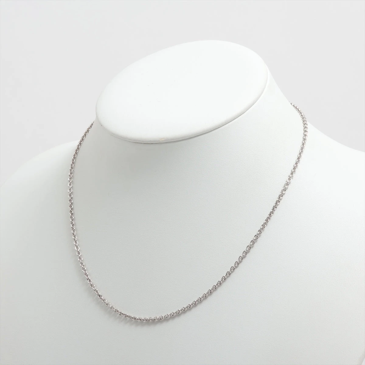 カルティエ フォルサチェーン ネックレス 750(WG) 8.4g B7006300  