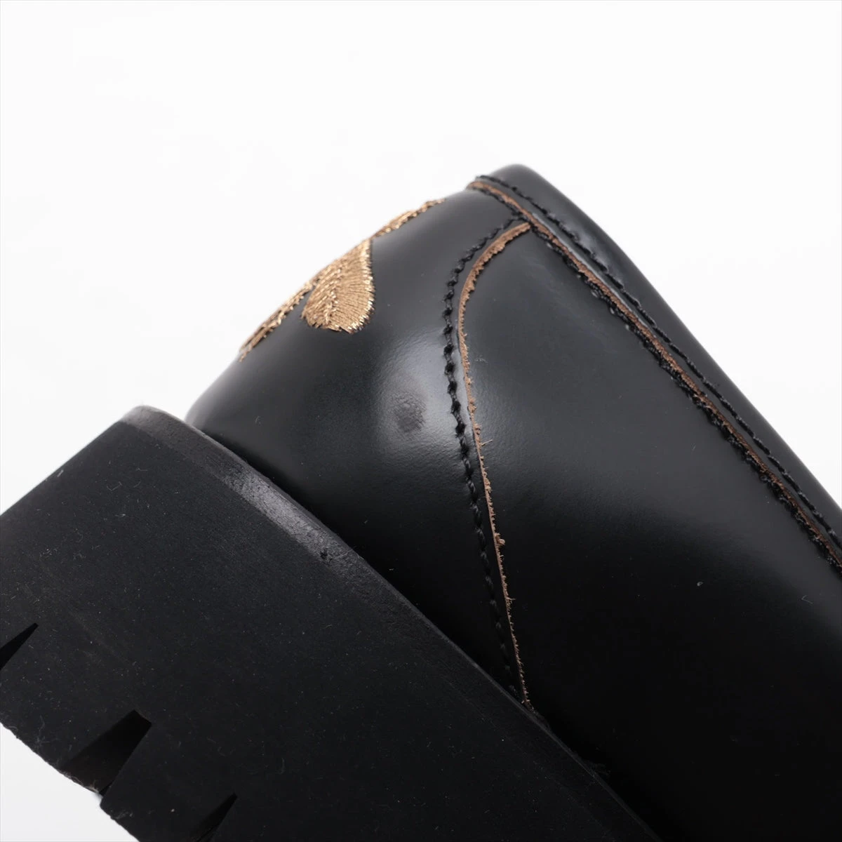 未使用級　グッチ　フラットパンプス　シェリーライン　bee 22㎝　黒　レザー 楽天市場】gucci bee（靴）の通販