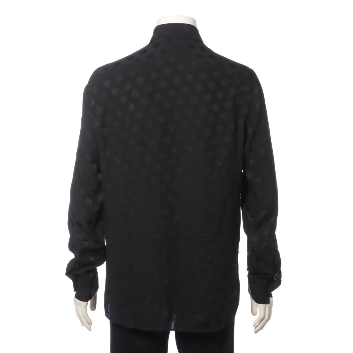 19日まで3000円値引きです、【サンローラン】王道サイズ38。比翼無地シャツ Yves Saint Laurent - 登坂広臣着用 サンローラン ストライプ