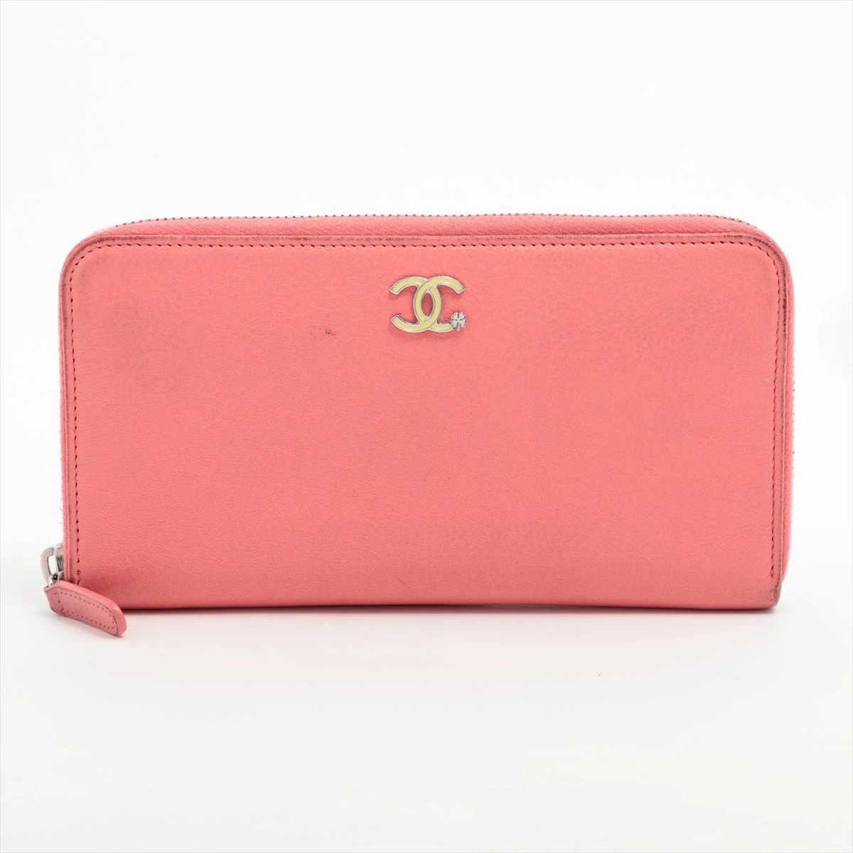 CHANEL - シャネル ココマーク ラッキークローバー 二つ折り長