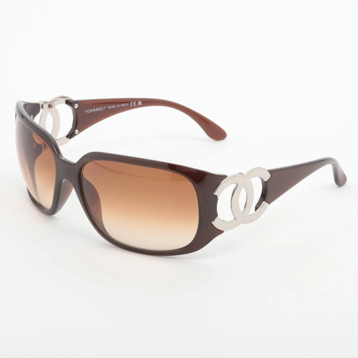 シャネル 6014 ココマーク サングラス プラスチック ブラウン A2812594