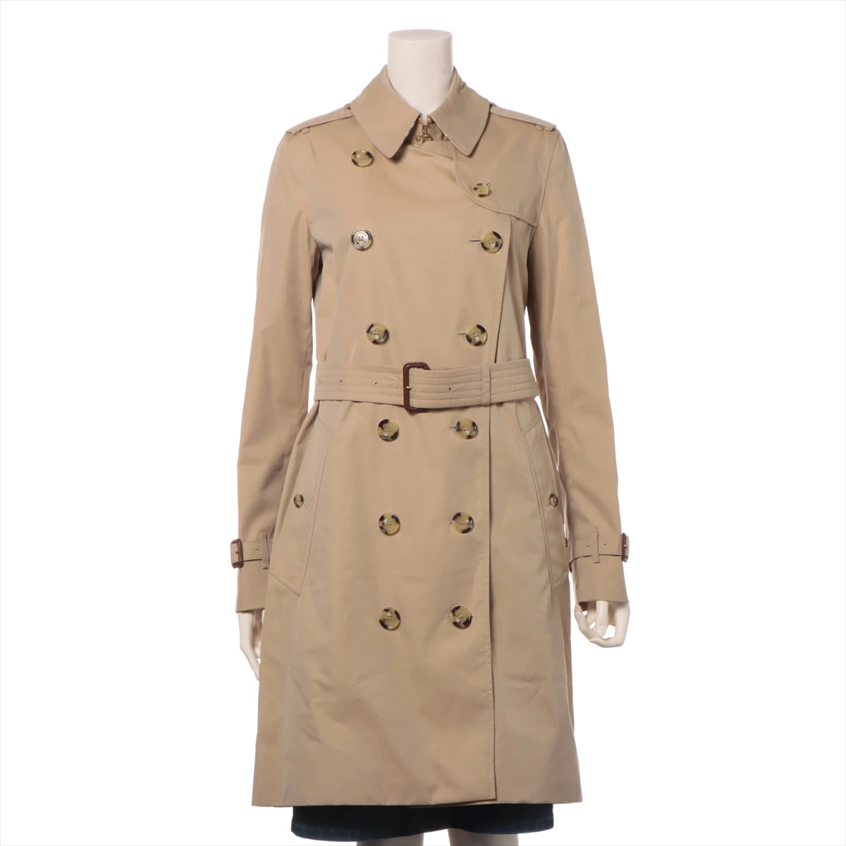 Burberrys ベージュ トレンチコート ボタン欠陥