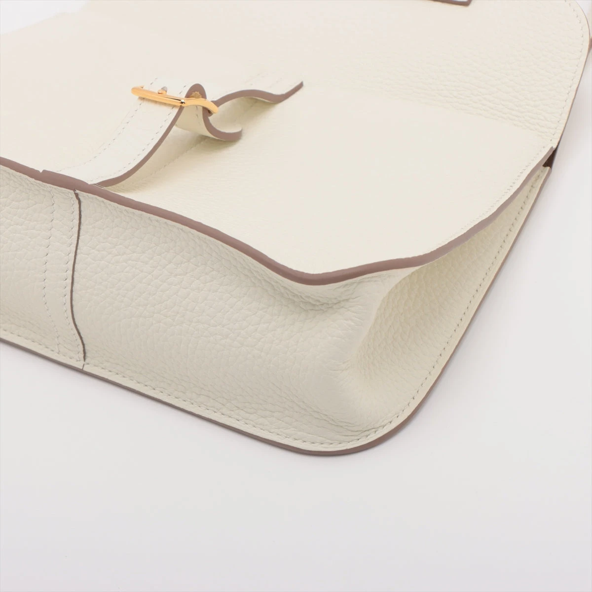 エルメス  HERMES  アルザン25  ヴェルソ  トリヨン  クレ/ベージュ  ドゥ  ワイマール/AT230233 エルメス アルザン25 ヴェルソ トリヨンクレマンス マッシュルーム