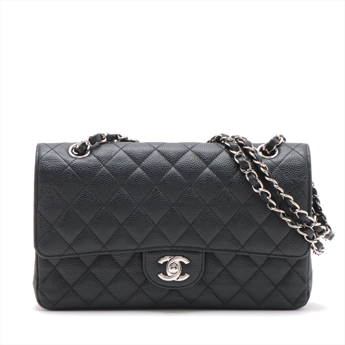 CHANEL マトラッセWフラップターンロック CHANEL マトラッセWフラップターンロックチェーンショルダー