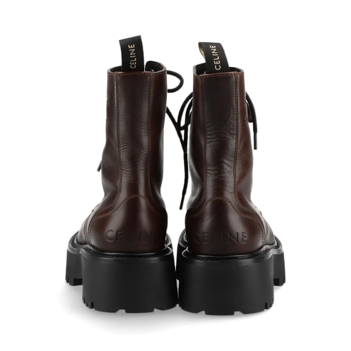 7*様 美品✨セリーヌ トリオンフ エディ期 レザー クロードアンクルブーツ ブ CELINE トリオンフ ベルヌイユ アンクルブーツ / カーフスキン