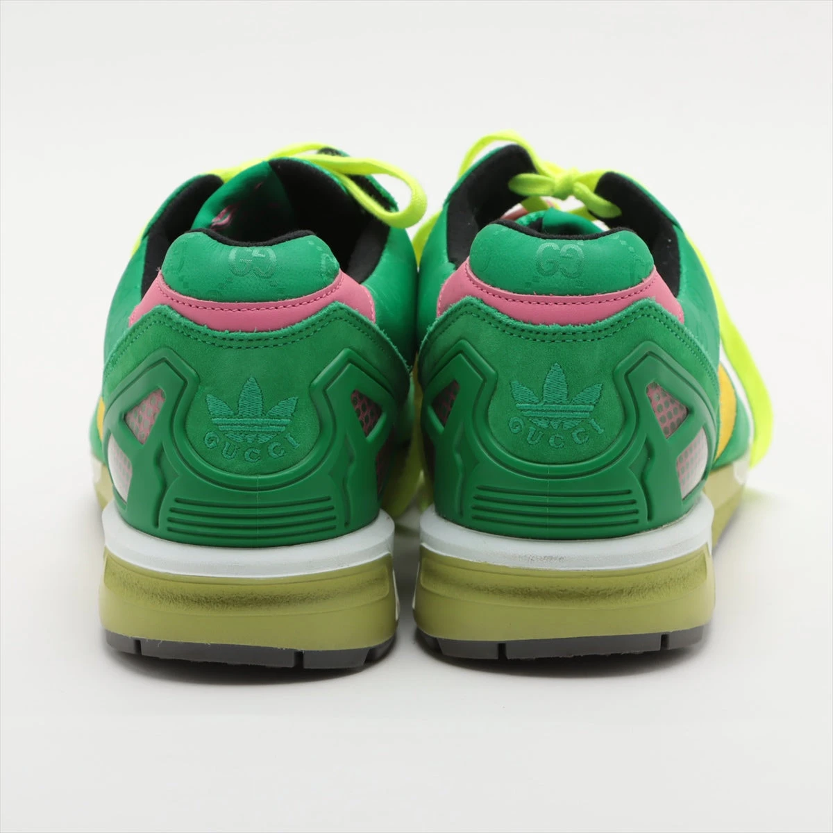 グッチ×アディダス ZX8000 23SS スエード×キャンバス スニーカー