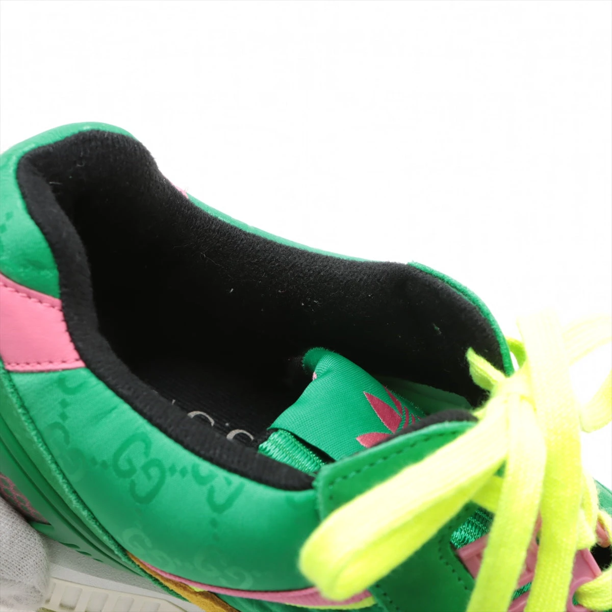 グッチ×アディダス ZX8000 23SS スエード×キャンバス スニーカー