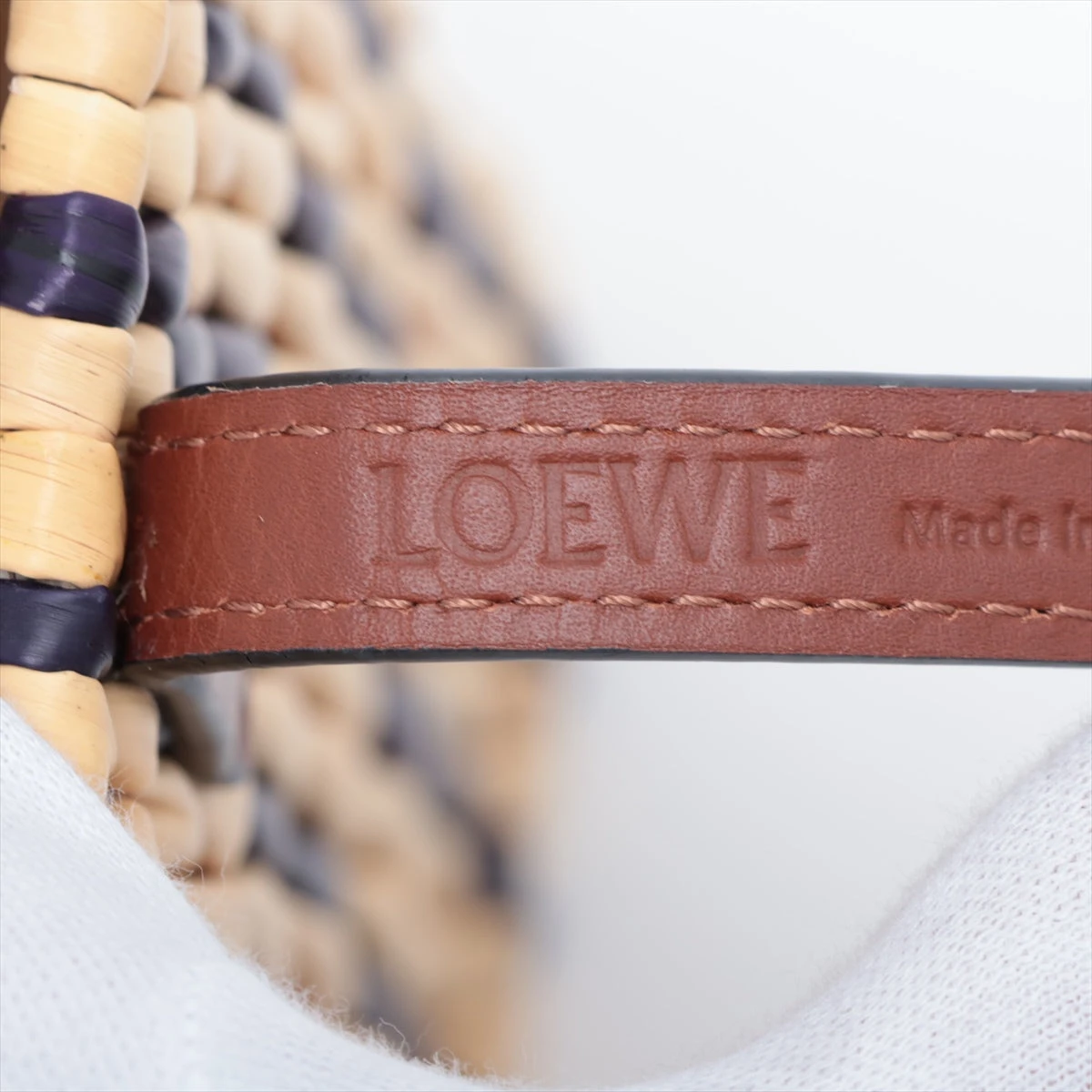【正規品】 ロエベ LOEWE バスケットラフィア スモール Sサイズ Basket（LOEWE） ロエベ （LOEWE） スクエア バスケット