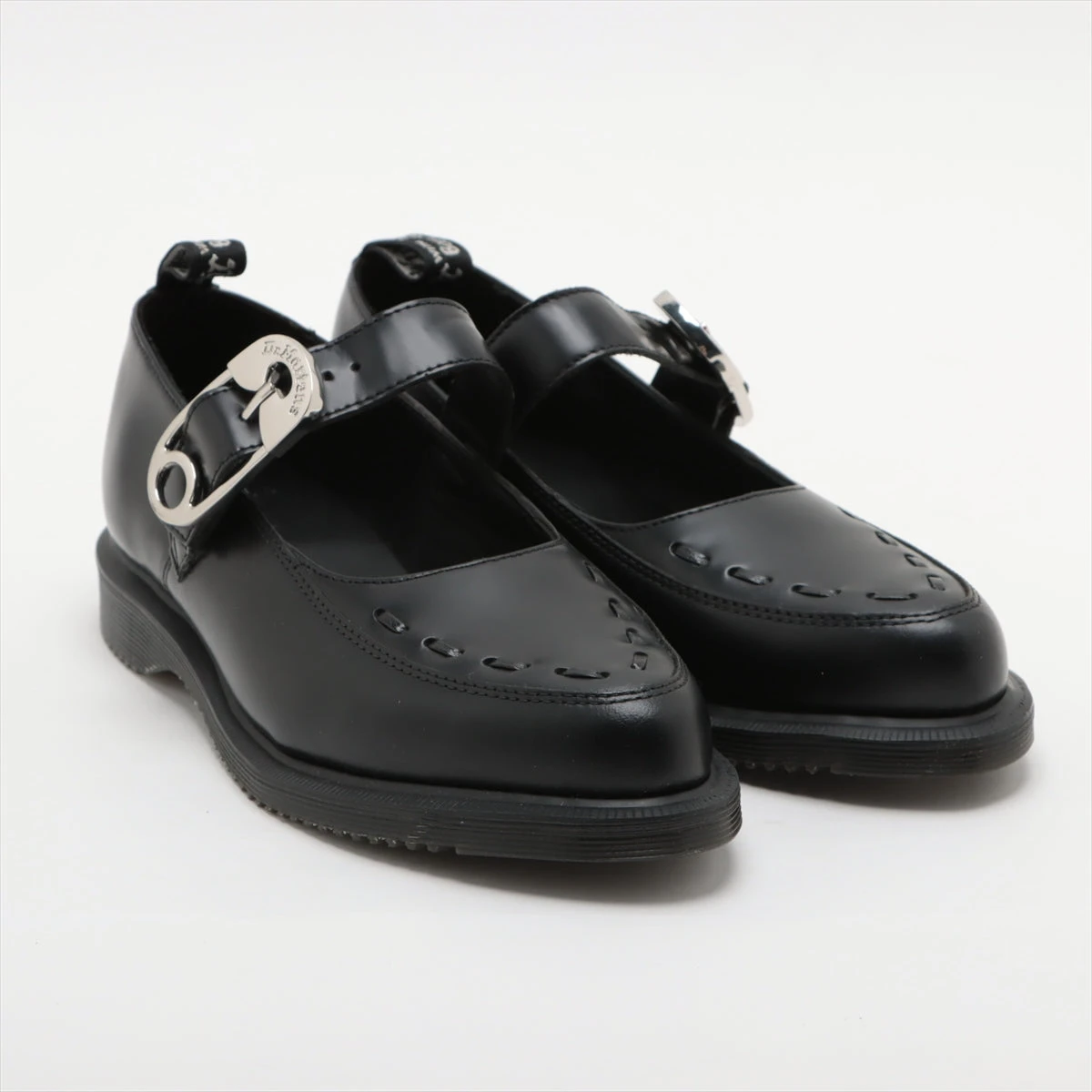 HERMES 黒レザー バングル サルト　黒　ほぼ未使用 Hermes Black Hilda 80 Platform Kelly Buckle Sandal Sz 39( Us