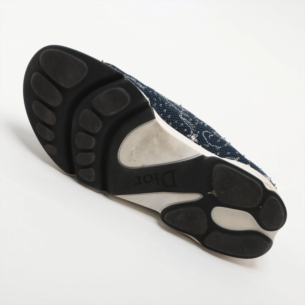 ディオール★ビーズデザインパンプス サイドメッシュ 39 ブラック★1回履 ディオール☆ビーズデザインパンプス サイドメッシュ 39