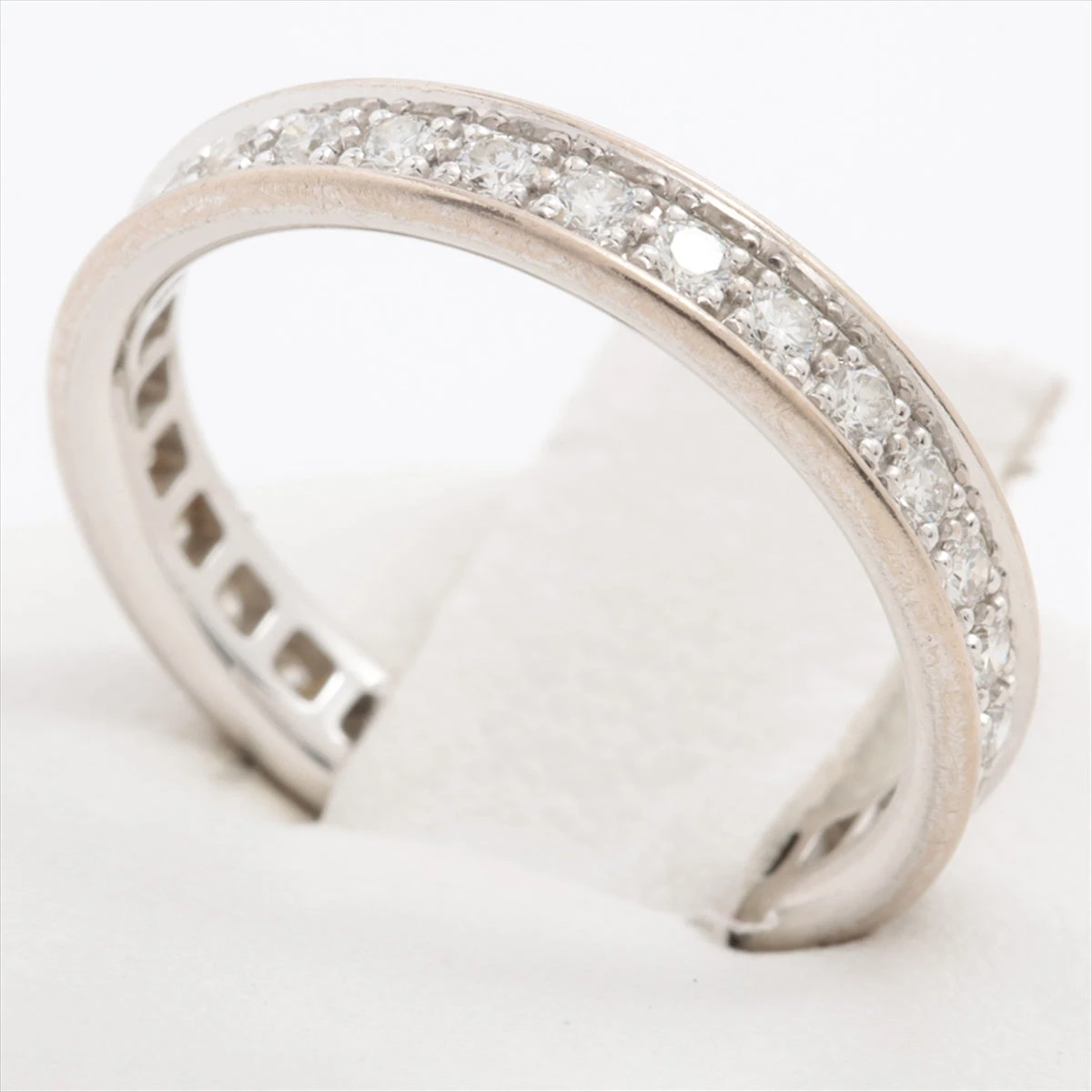 驚きの値段で カルティエ 750(WG リング ダイヤ フルエタニティ バレリーナ アクセサリー