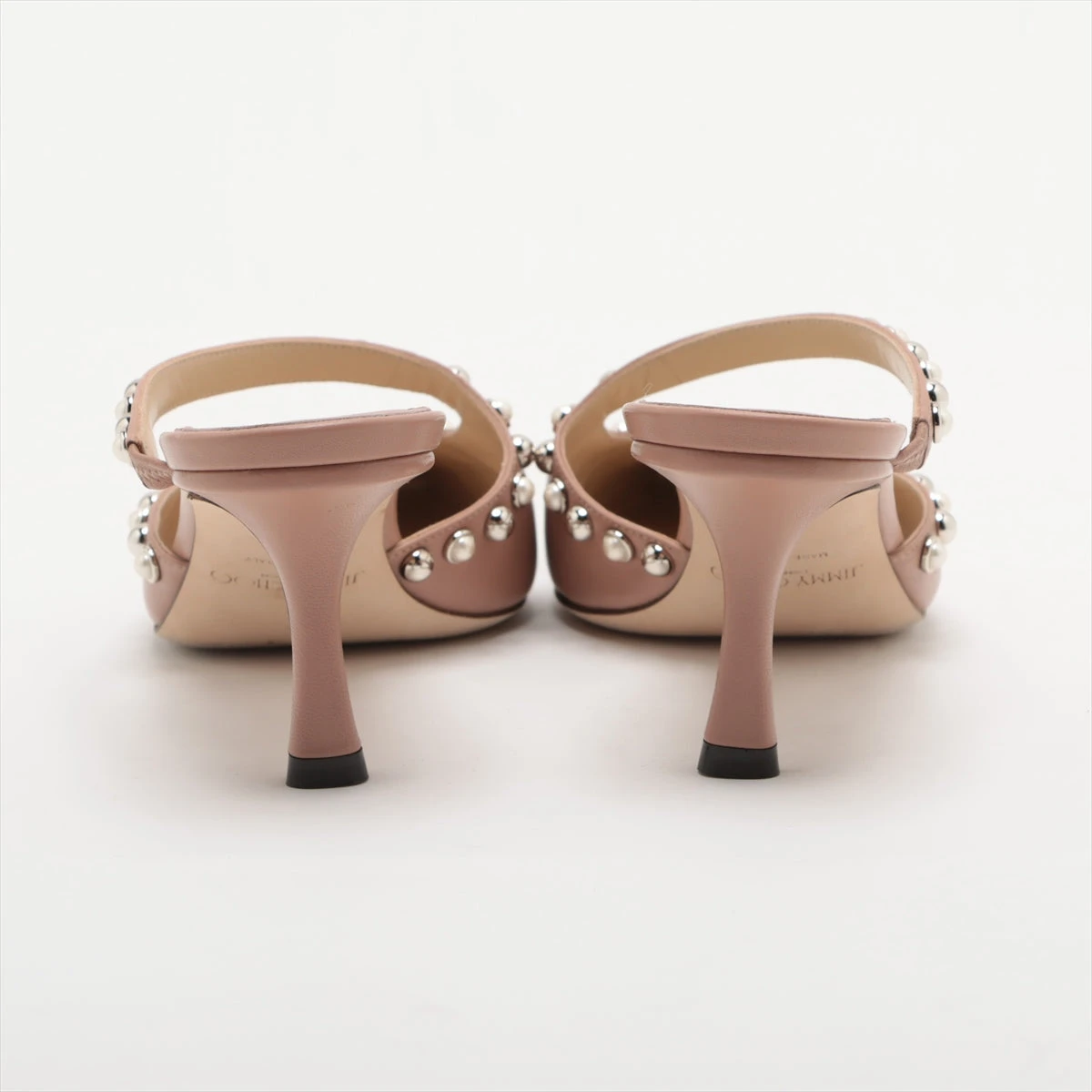 COACH ベージュ レザー ミュール　サイズ24.5 COACH Laurence 90MM Metallic Leather Sandals | Saks Fifth Avenue