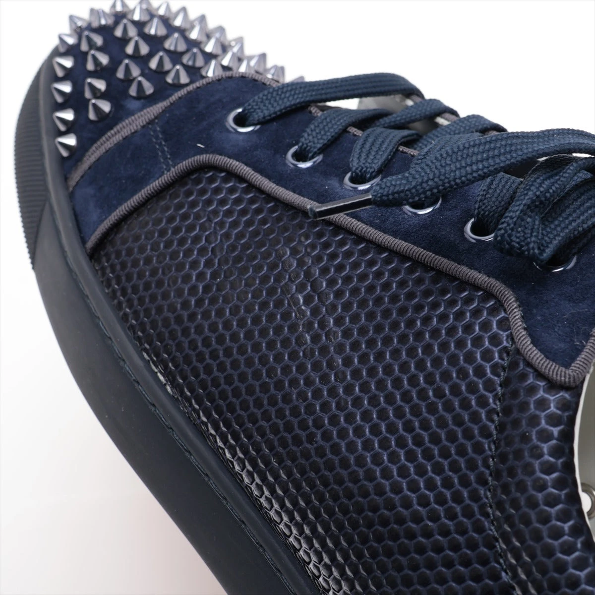 25SS【ルブタン】Seavaste 2スニーカー プリントカーフレザー Seavaste 2 - Sneakers - Patent leather Vog - Loubi - Men