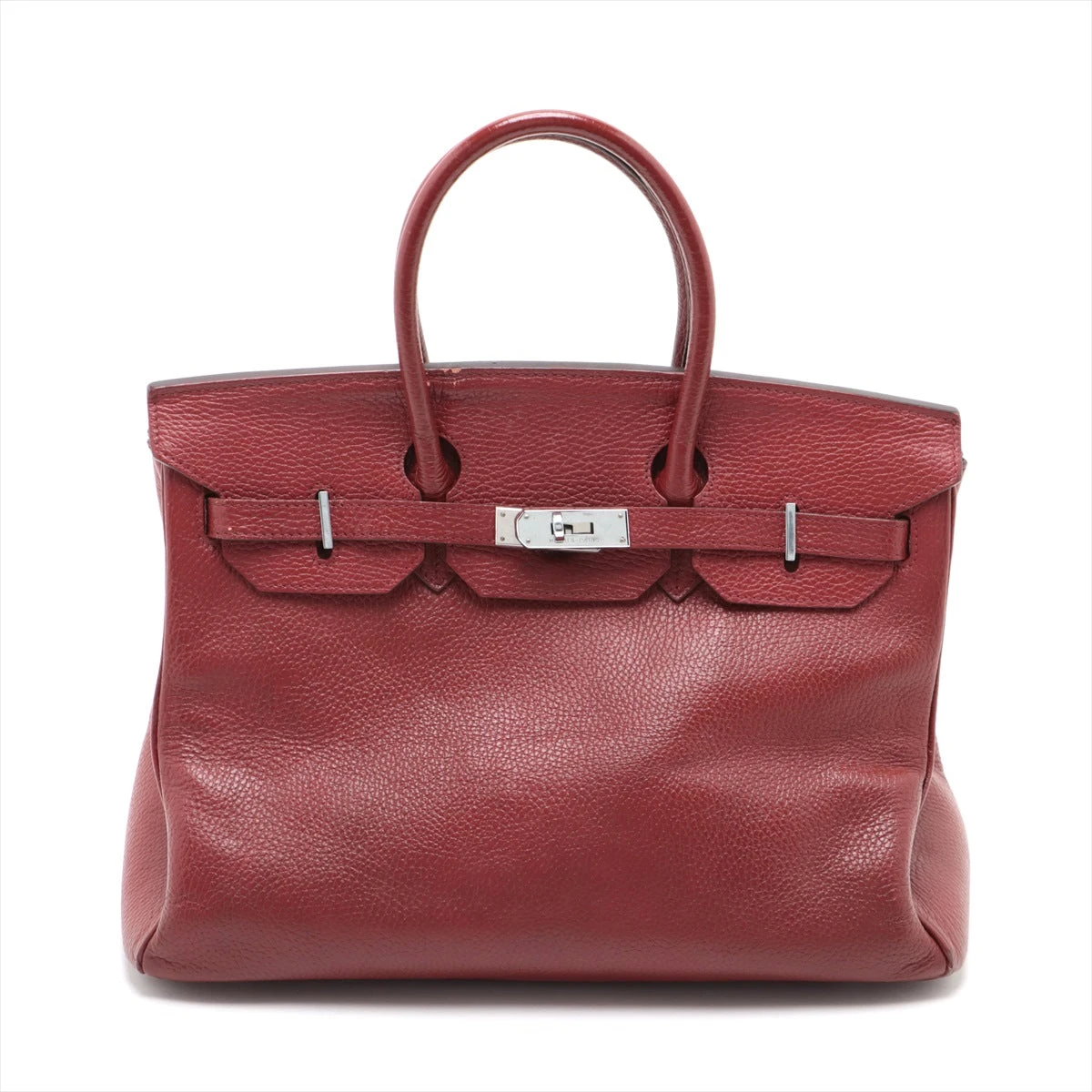 エルメス バーキン35 トゴ ボルドー シルバー金具 □M:2009年 内部