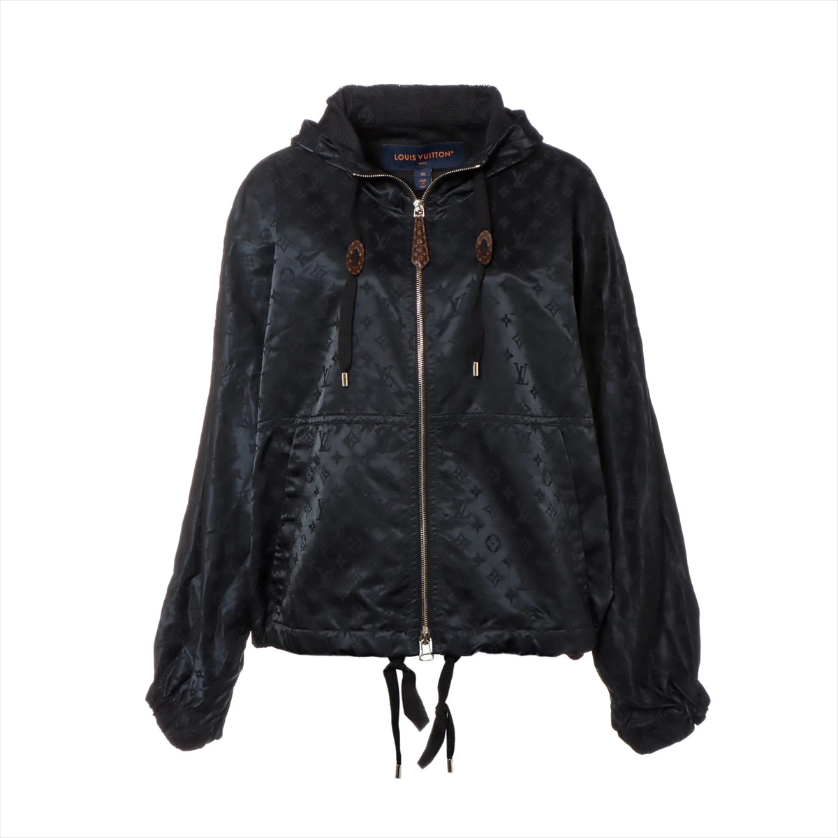 ルイヴィトン 24SS ナイロン ジャケット 40 レディース ネイビー ルイヴィトン 24SS ナイロン ジャケット 40 レディース ネイビー