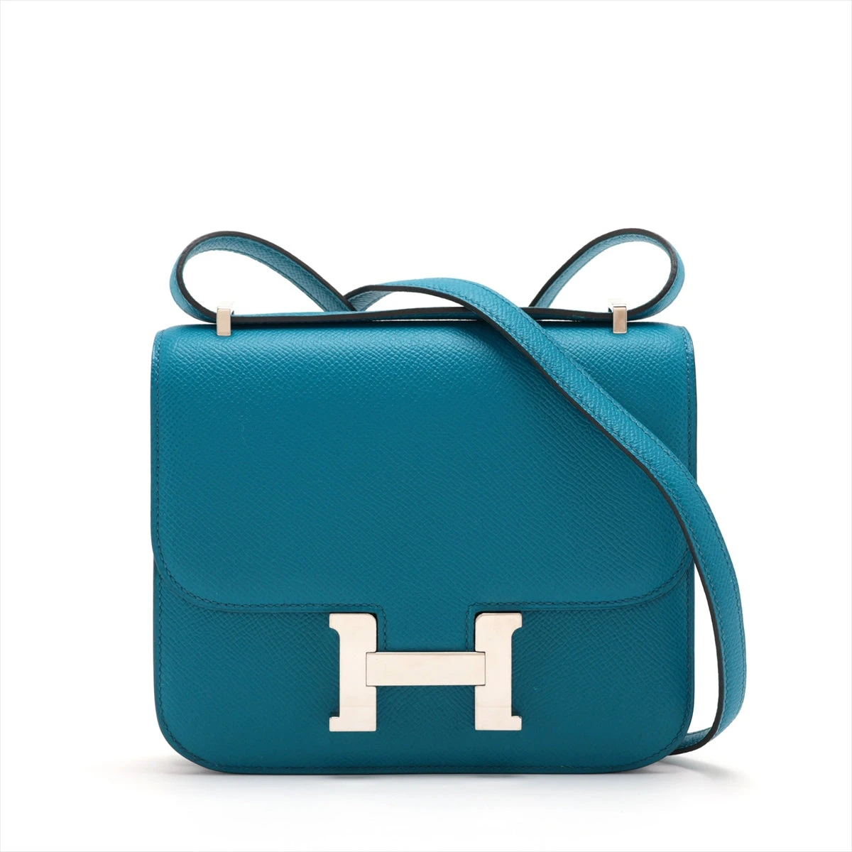 エルメス コンスタンス3 ミニ18 ヴォーエプソン ブルーイズミール