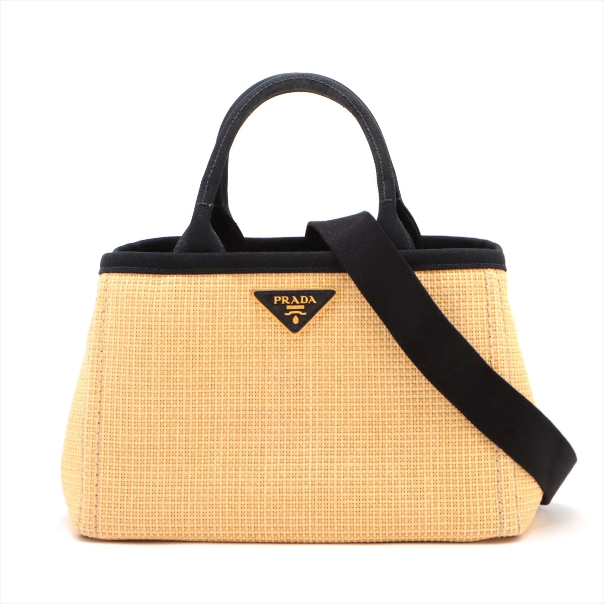 プラダ　ガナパ PRADA プラダ ハンドバッグ カナパ ミニ 2way ショルダー 日本