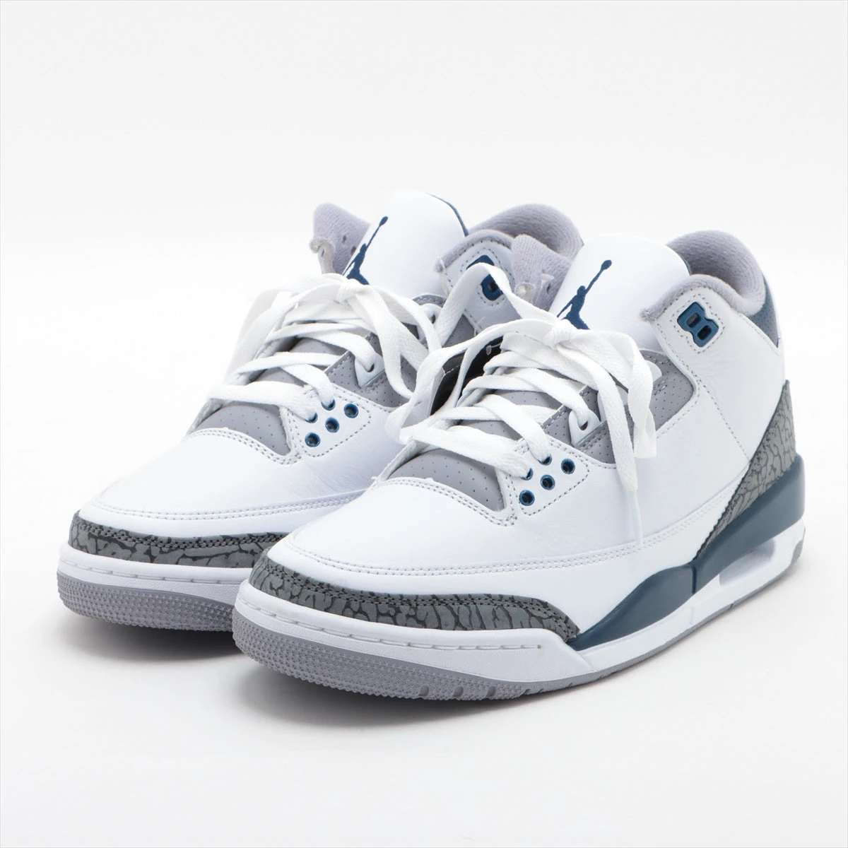 ナイキ 23年 レザー スニーカー 26.0cm メンズ ホワイト AIR JORDAN 3 