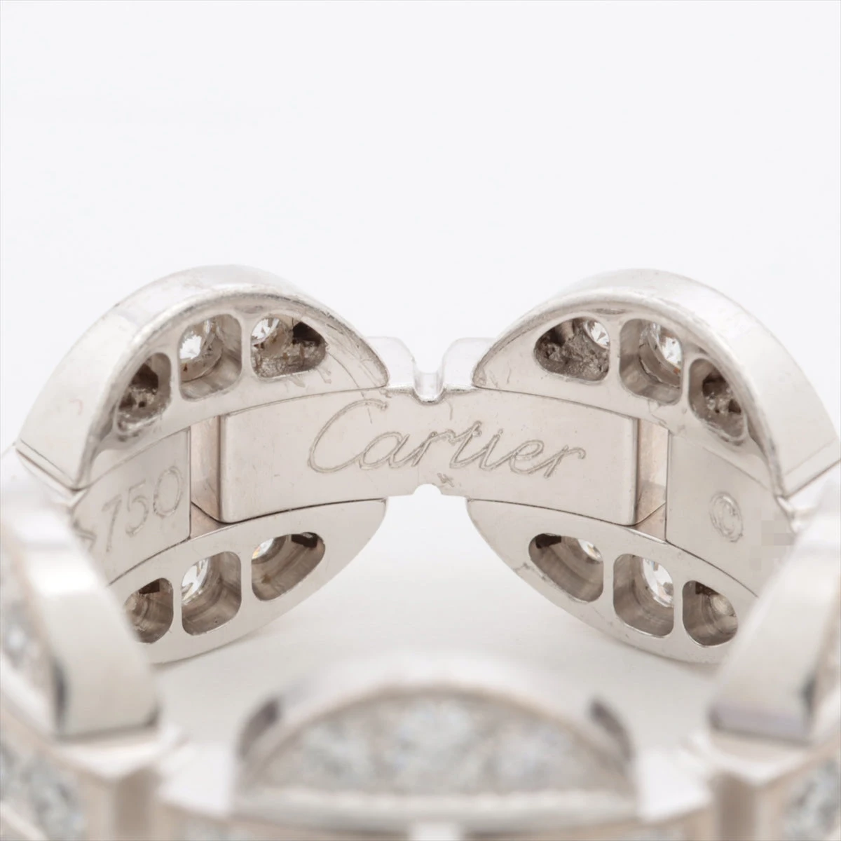 カルティエ イマリア ダイヤ リング 750(WG) 8.6g 50 A2822182｜中古
