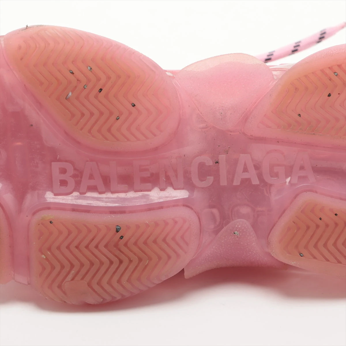 BALENCIAGA ピンク トリプルS スニーカー 35/23 バレンシアガ トリプルS フェイクレザー スニーカー 35
