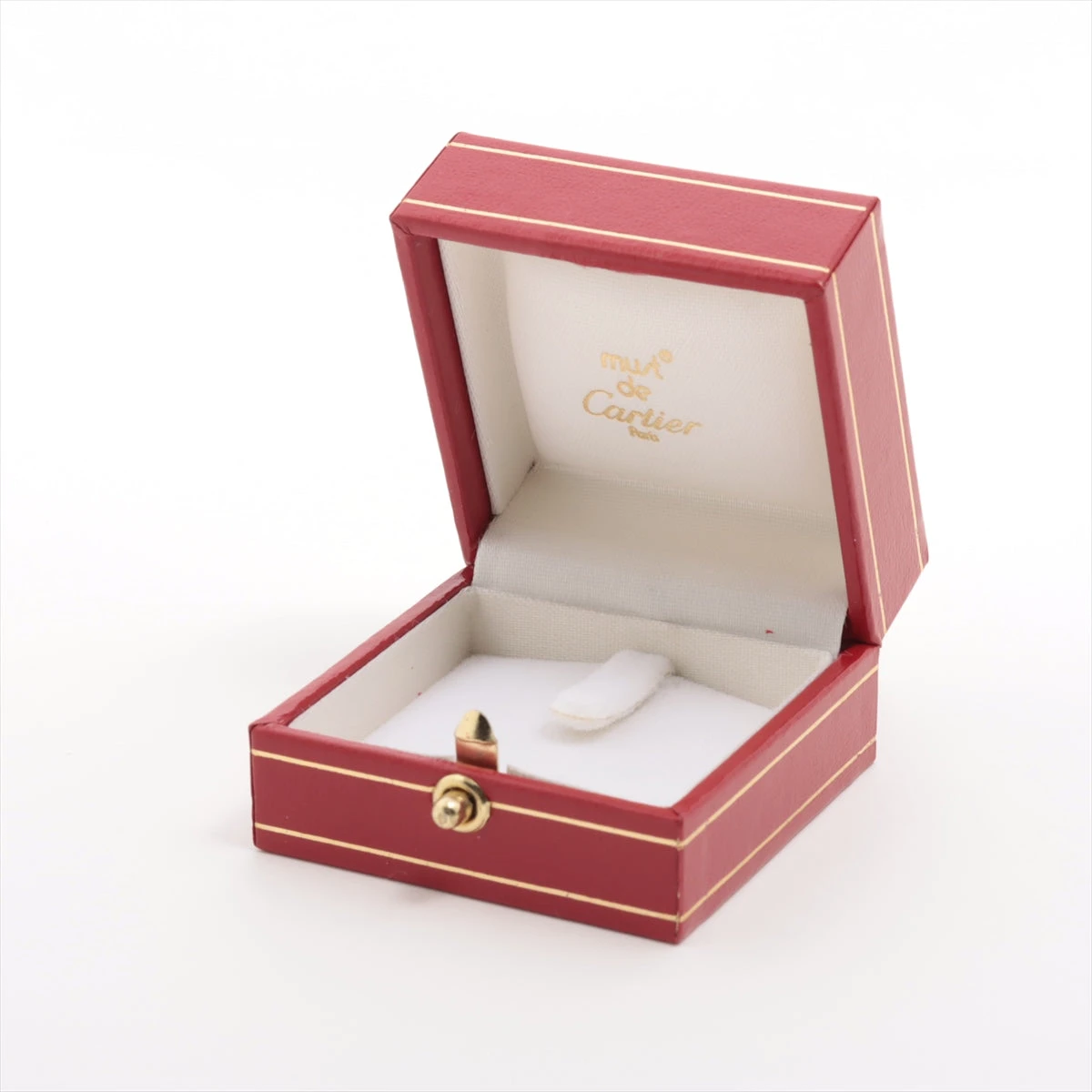 カルティエ トリニティ リング 750(YG×PG×WG) 8.5g 53 WGホール