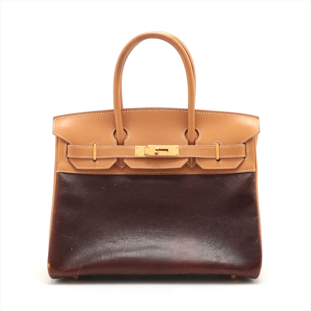 エルメス バーキン30 アマゾニア×ヴァッシュ ナチュラル×ブラウン