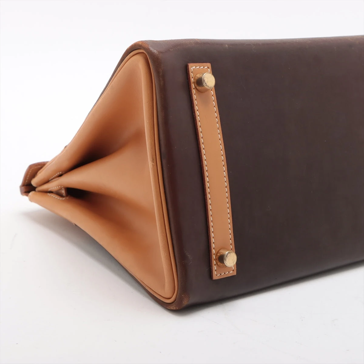 エルメス バーキン30 アマゾニア×ヴァッシュ ナチュラル×ブラウン