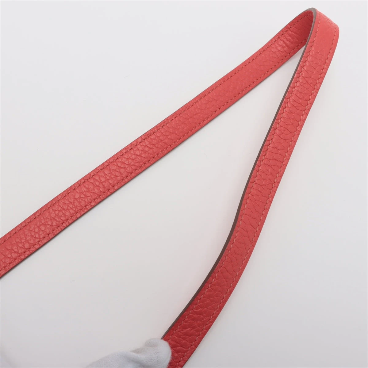 エルメス　ケリー　 ショルダーストラップ　トリヨンクレマンス　 レッド　シルバー エルメス ケリー35 トリヨンクレマンス ピンク シルバー金具 □R