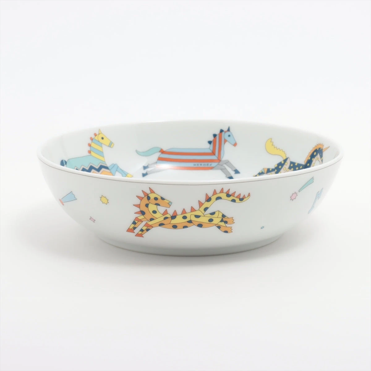 【新品未使用】エルメス 食器 エポペ 4点セット エルメス エポペ その他 陶器 マルチカラー 食器4点セット