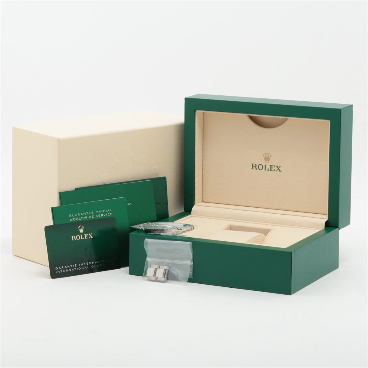 ★値下げ★ROREX 箱　ロレックス 正規美品】ロレックス 空箱 腕時計 BOX ケース 赤/レッド