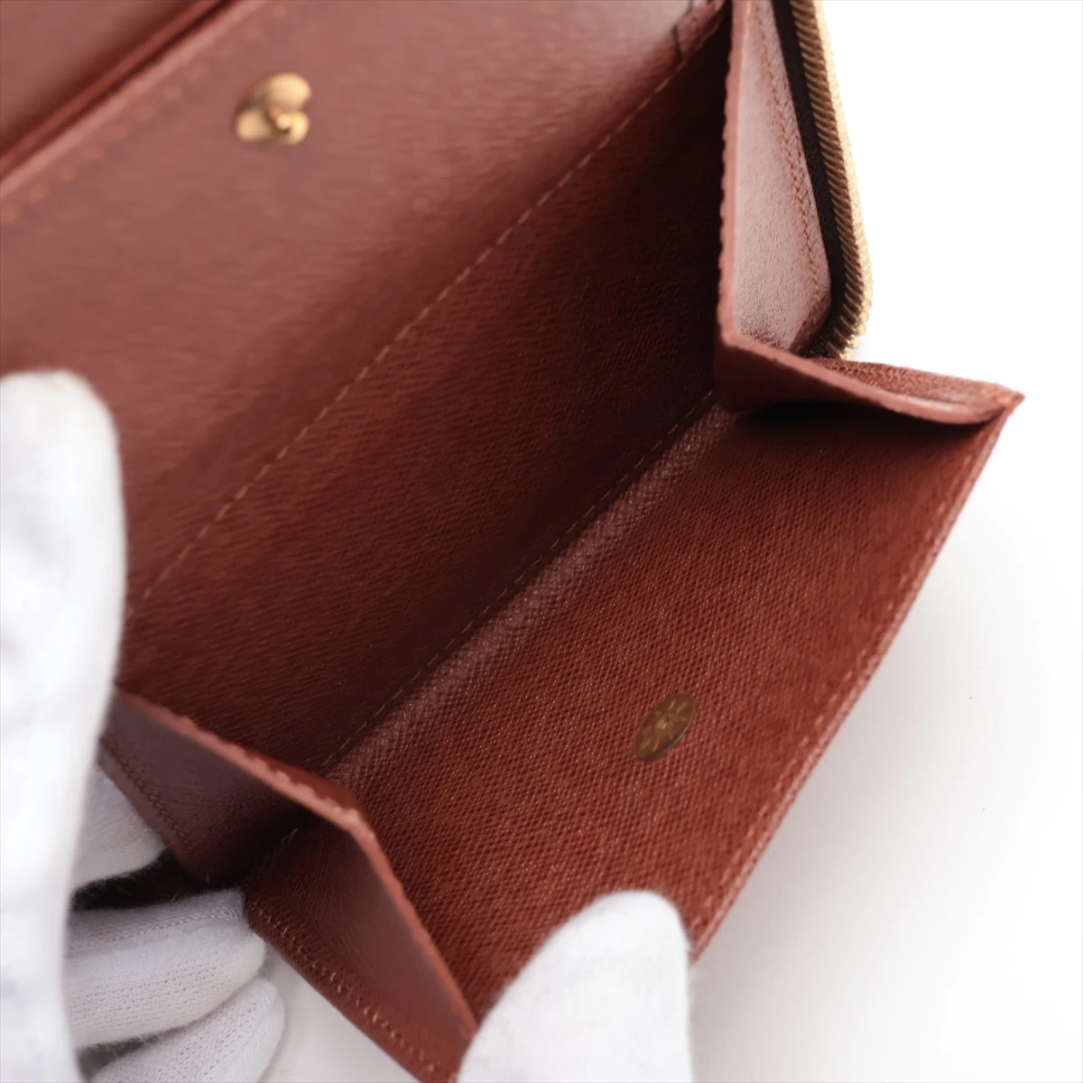 ヴィトン モノグラム オーガナイザーヴォワヤージュ M60120 ブラウン