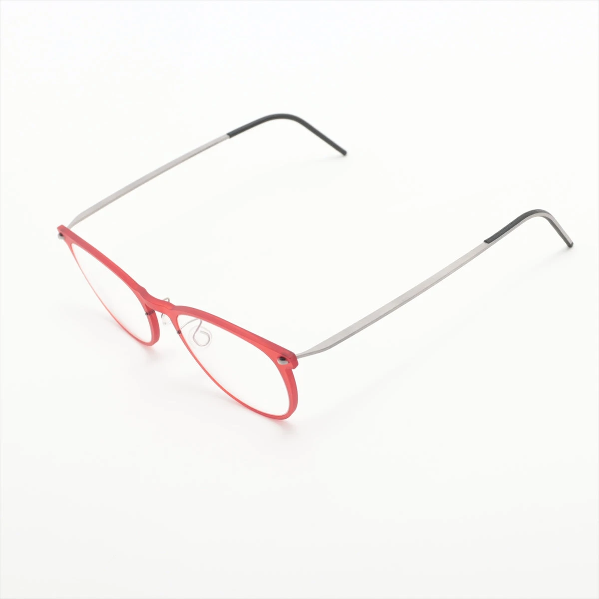 リンドバーグ メガネ チタン×プラスチック レッド A2836276｜中古