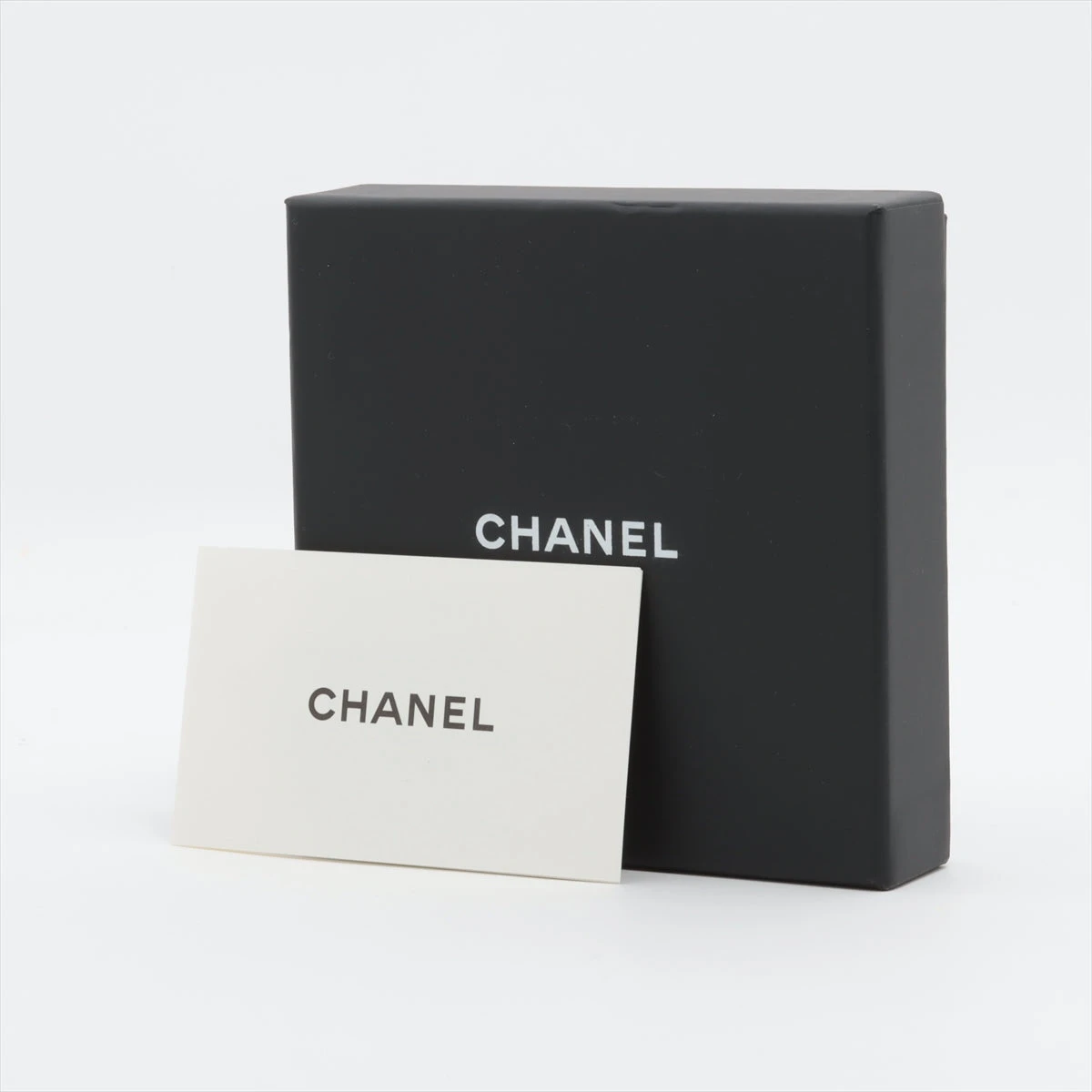 シャネル CHANEL バレッタ ココマーク 箱付き 希少】シャネル バレッタ ココマーク ラムスキン made in France