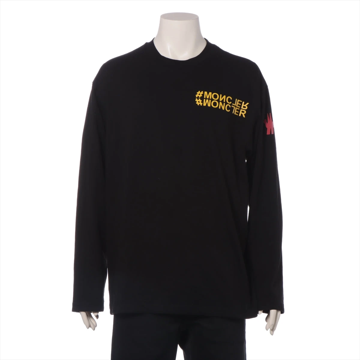 モンクレール グルノーブル 22年 コットン ロングTシャツ XL メンズ 