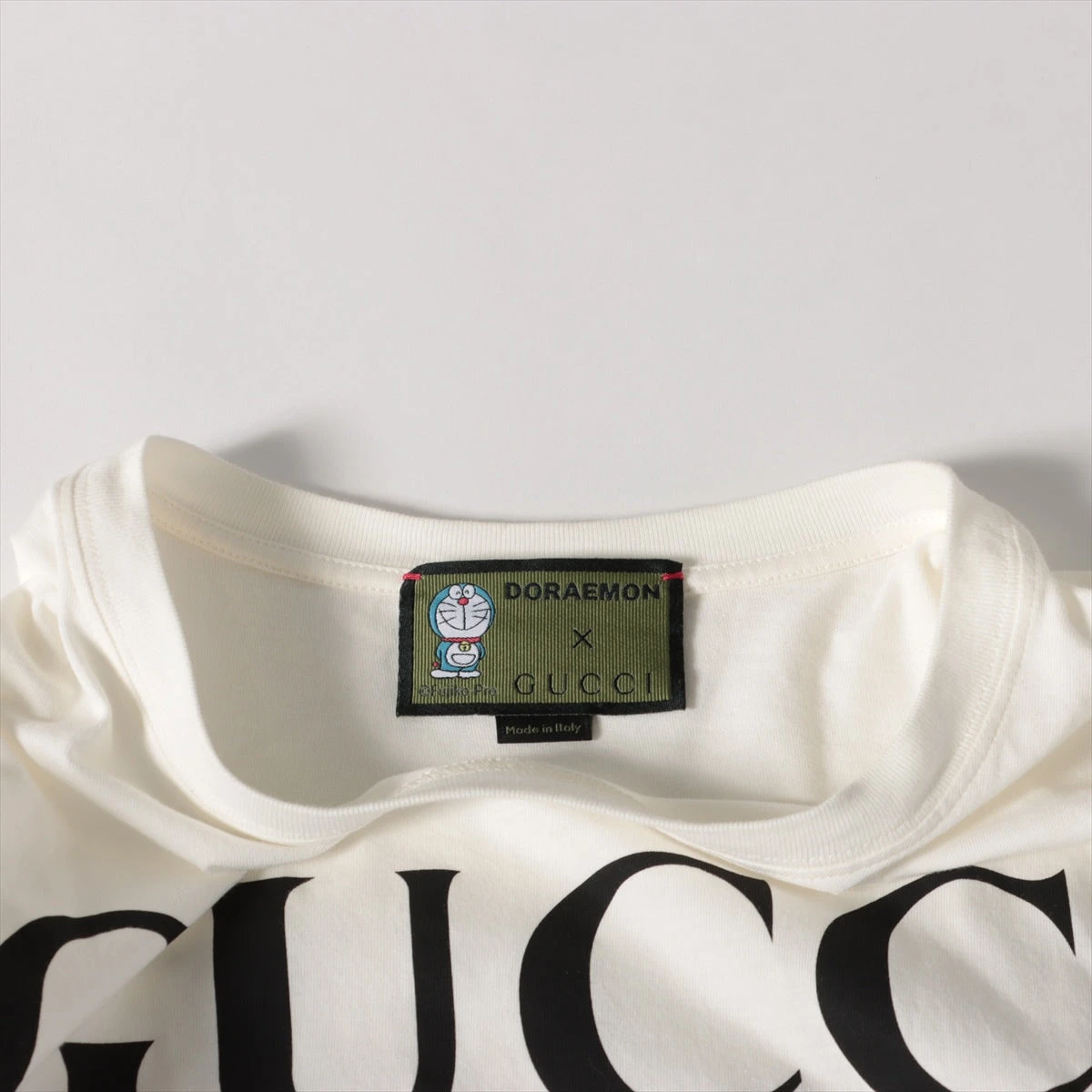 D52 グッチ×ドラえもん メンズ Tシャツ サイズXS ホワイト GUCCI - 本物 グッチ GUCCI ドラえもん コラボ Tシャツ