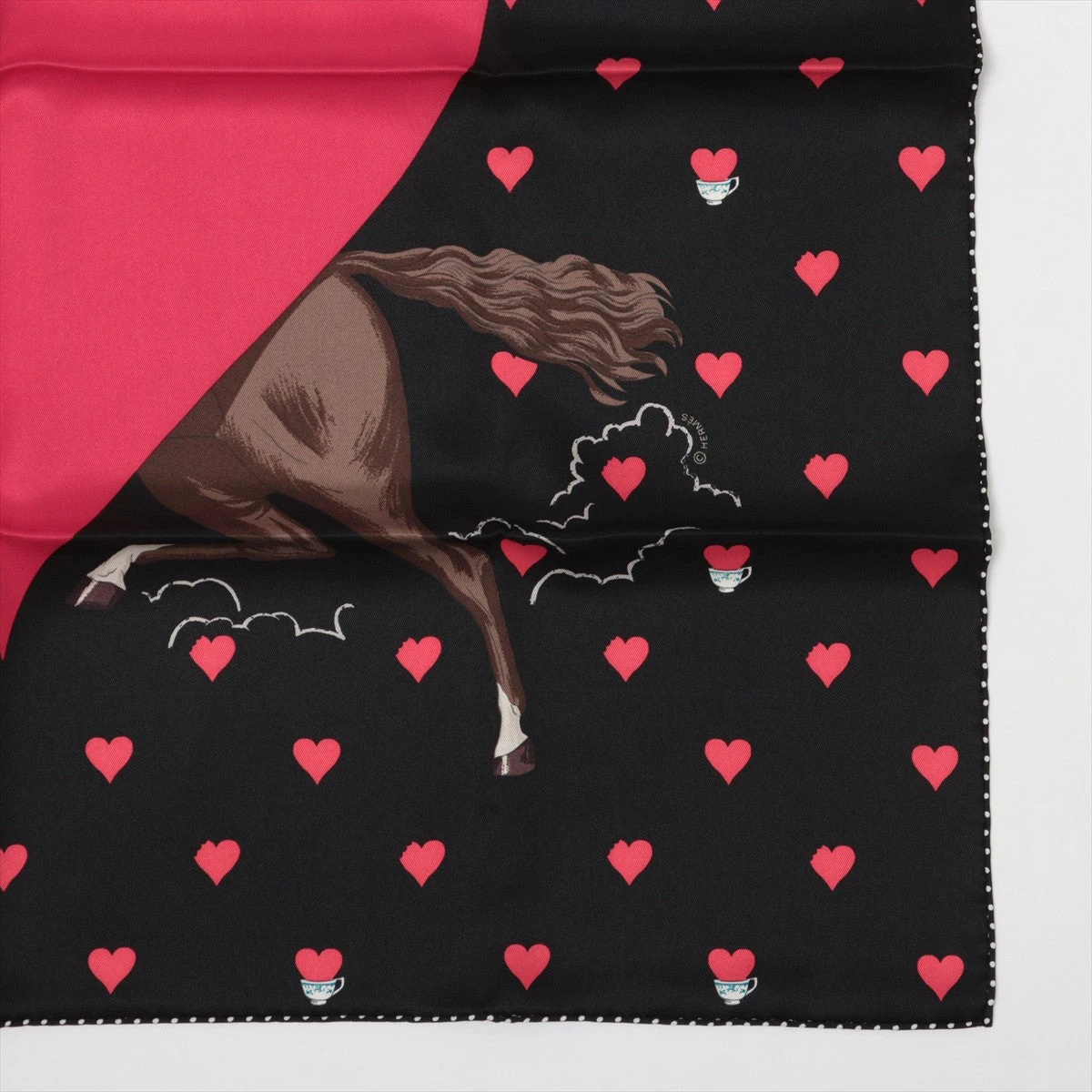 ★美品★エルメス カレ70 TEA TIME ティータイム　スカーフ エルメス カレ70 スカーフ 