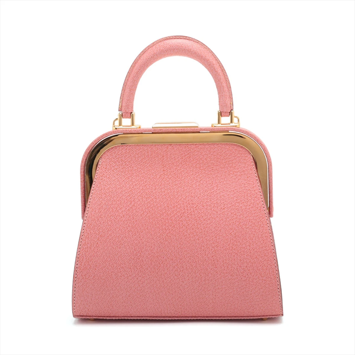 クリスチャンディオール レザー 2WAYハンドバッグ ピンク