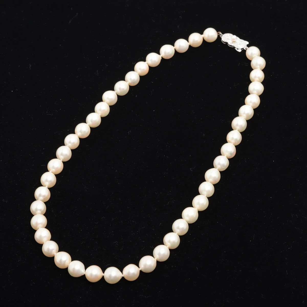 ミキモト パール ネックレス SV 総45.1g AP070743｜中古ブランド品  