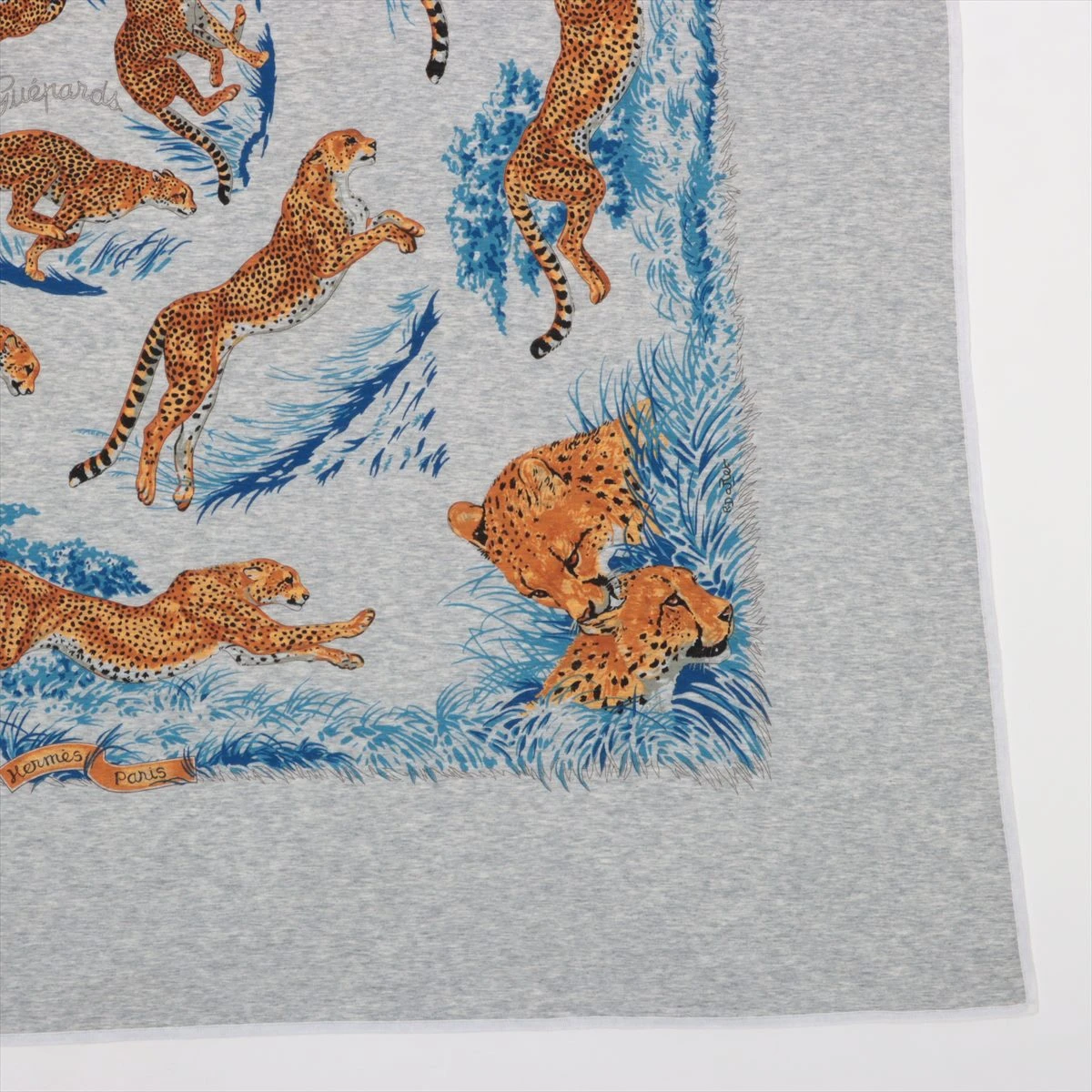 ⭐︎激レア⭐︎新品未使用☆ Hermès カレ90　Guépards ブラウン brand-pit_m2205-22-h