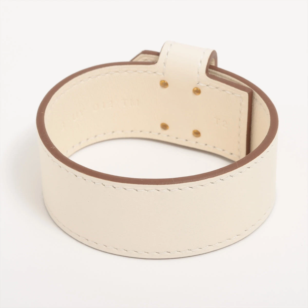 エルメス　ケリー　レザーブレスレット　ナタ　ローズゴールド レザーブレスレット 《ケリー》 ドゥブルトゥール | Hermès