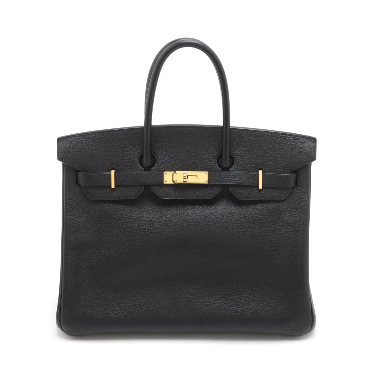 エルメス バーキン35 アルデンヌ ブラック ゴールド金具 □L:2008年