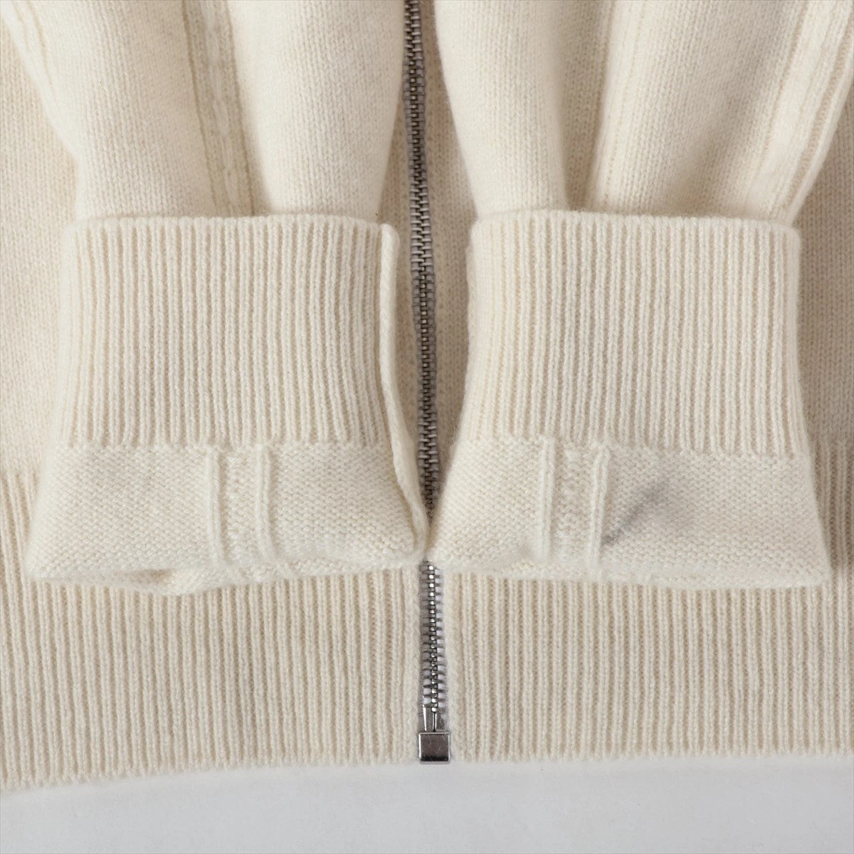 エルメス セリエ カシミヤ ニットジャケット 34 レディース