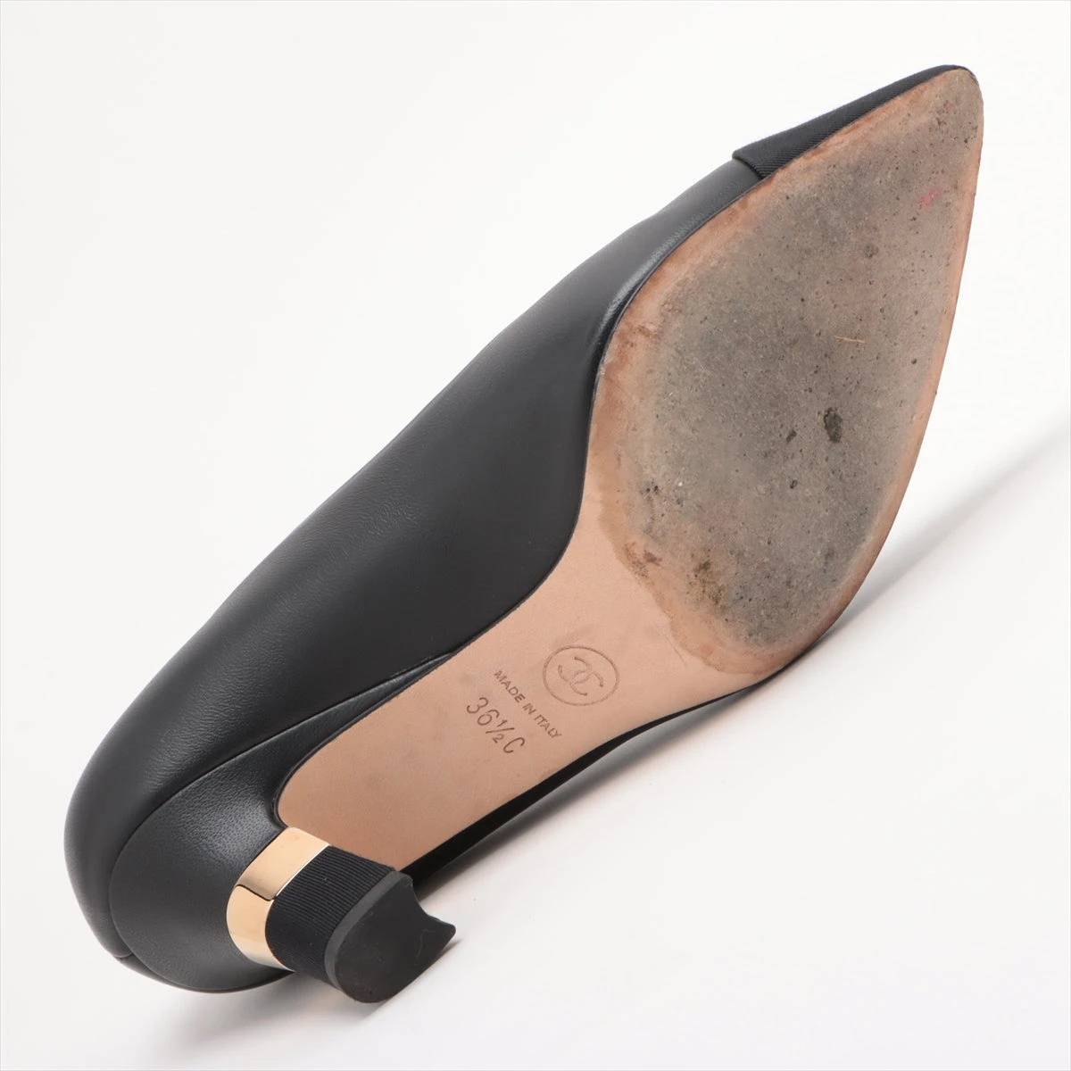 超美品 CHANEL 36 1/2 パンプス ココマーク バイカラー 美品✨CHANEL 