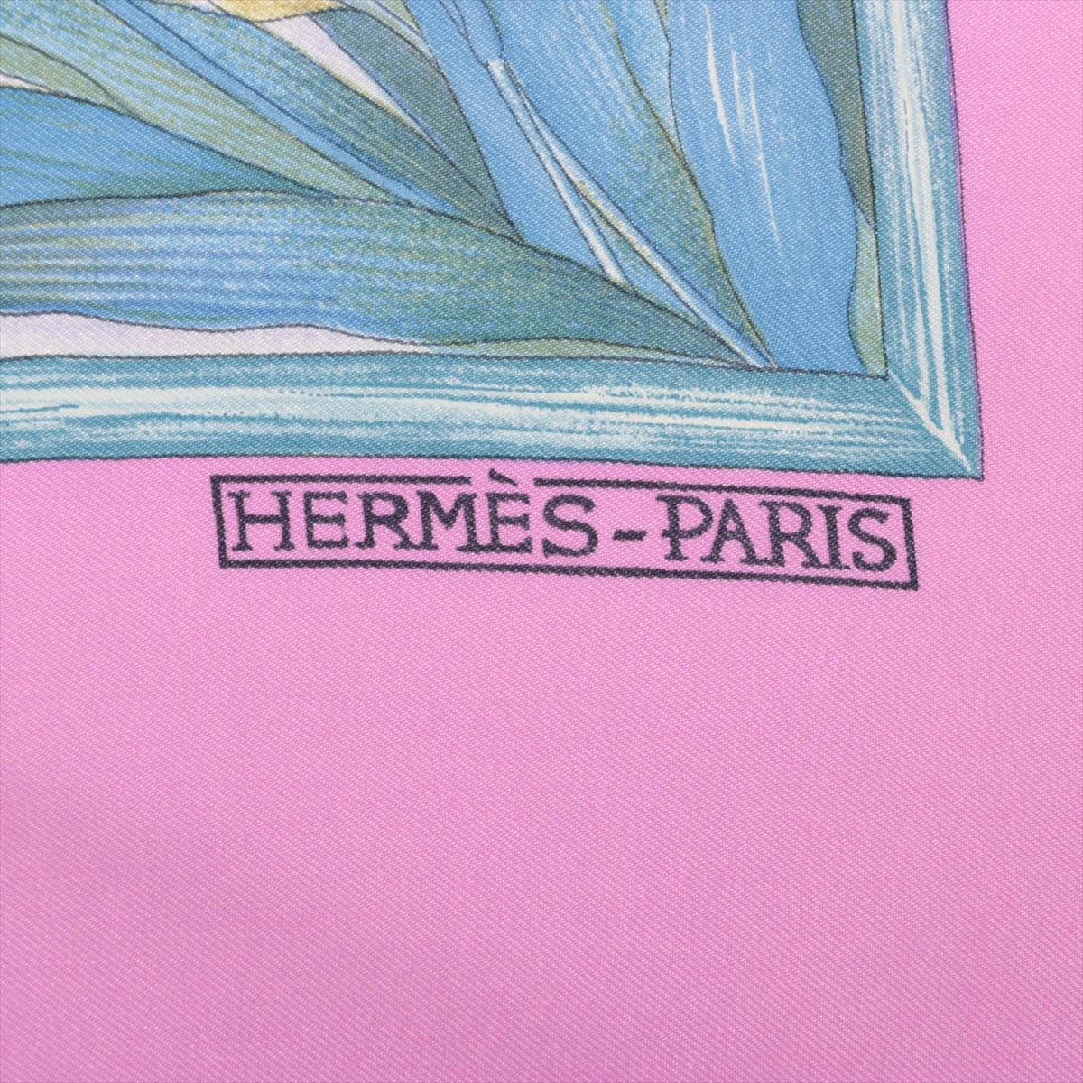 ☘️展示品 未使用☘️ HERMES　GIVERNY モネの庭 カレ90 希少 新品 HERMES カレ90 ジヴェルニーの花 レア - メルカリ