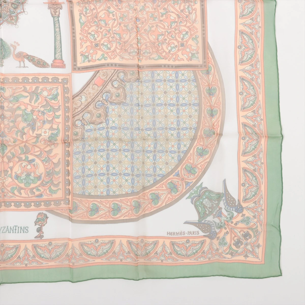 エルメス カレ90 CIELS BYZANTINS ビザンチンの空 スカーフ