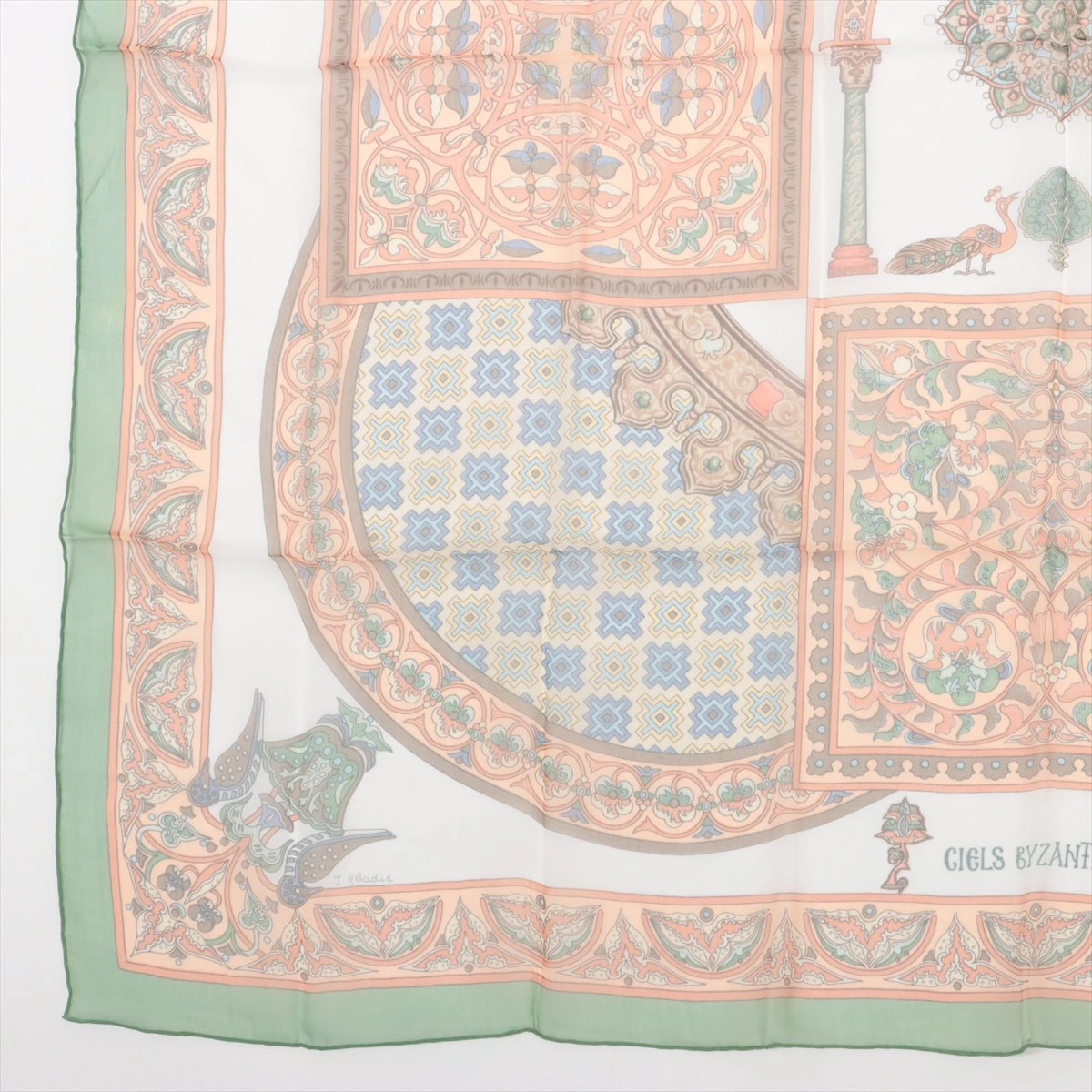 エルメス カレ90 CIELS BYZANTINS ビザンチンの空 スカーフ