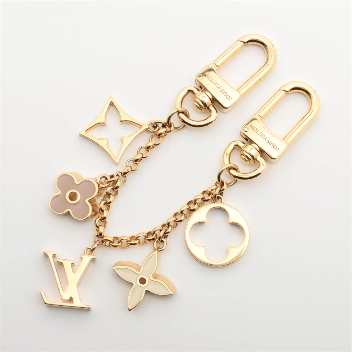 最終価格正規品❤Louis Vuitton❤フルール ドゥ モノグラム チャーム ヴィトン M01413 バッグ チャーム フルール ドゥ モノグラム