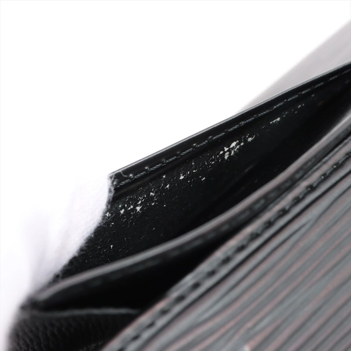 ルイヴィトン　エピ　ポシェットモネクレディ　ノワール　ブラック　黒 LOUIS VUITTON 外超美品 ルイヴィトン エピ ポシェット ポルト