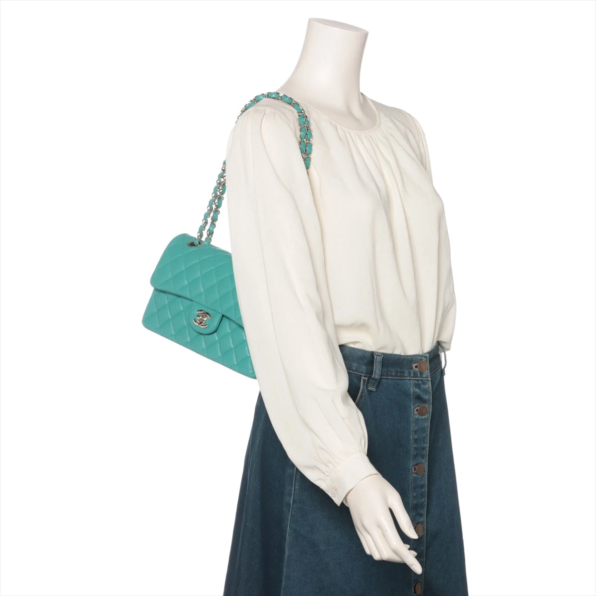 シャネル マトラッセ23 スモール ラムスキン ダブルフラップ ダブル